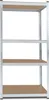 MIDORI© Lagerregal 160 x 80 x 40 cm Traglast 320 kg Regal Produktbild-Vorschau 1