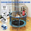 FUNTOK detská trampolína 140 cm s hojdačkou, sadou kruhov, Náhľad obrázku produktu 2