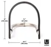 Umbra Udock Tablet-Ständer, klappbarer Halter für Bücher, Produktbild-Vorschau 3