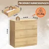 Kommode Schubladenkommode mit 3 Schubladen, Sideboard, Produktbild-Vorschau 5