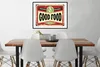 MuchoWow® MuchoWow® Gerahmtes Poster Essen - Jahrgang - Produktbild-Vorschau 3