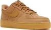 A studio shot of a single Nike Air Force 1 Low Flax Wheat sneaker. Náhled obrázku produktu