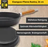Karl Krüger 60028 Gusseisenpfanne Rustica mit Holzgriff - Produktbild-Vorschau 4