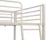 Hochbett 120 x 190 cm – Metall – Beige – METARELO Produktbild-Vorschau 4