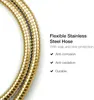 Duschschlauch flexibel, rostfrei, 1,2 m/1,5 m, goldfarben, Produktbild-Vorschau 3