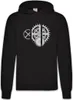 Urban Backwoods Mechanism I, Herren Hoodie, Farbe: Schwarz, Produktbild-Vorschau 1