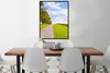 MuchoWow® Gerahmtes Poster Wolken - Bäume - Straße 60x80 cm Produktbild-Vorschau 2