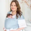 Nosidełko TRICOT-SLEN BAMBOO Blue Fog Podgląd zdjęcia produktu 5