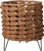 ProGarden Übertopf auf Beinen boho 2er Set braun Produktbild-Vorschau 4