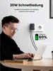 Caricabatterie da rete 30W (2xUSB/USB C/AC) / Adattatore UE Anteprima dell’immagine prodotto 17