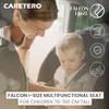 A woman is adjusting a child in a car seat. Náhled obrázku produktu