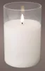 Lumineo LED Kerze Wachs Indoor Ø 10 x 15 cm Produktbild-Vorschau 5