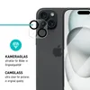 3x Schutzglas Panzerfolie Klar für iPhone 15 Anbringhilfe + Produktbild-Vorschau 9