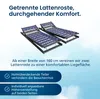 AM Qualitätsmatratzen | Premium 7 Zonen Tellerlattenrost | Produktbild-Vorschau 7
