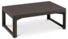 Keter Lyon Gartentisch - 116 x 71 x 40 – 65 cm - braun Produktbild-Vorschau 1