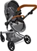 Bandits & Angels Puppenwagen Grau Modern Angel 2in1 Grau Produktbild-Vorschau 6