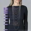 Bijoux MATERIA fine chaîne panzer en argent 925 1mm - Voir les images du produit 5