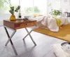Stolik nocny z litego drewna sheesham komoda nocna 45 cm 1 Podgląd zdjęcia produktu 8