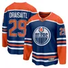 Dres domácí EDM D29 Leon Draisaitl Blue Breakaway Edmonton Anteprima dell’immagine prodotto 4