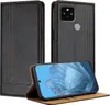 Pouzdro pro Google Pixel 5 kožené flipové pouzdro s funkcí Náhled obrázku produktu 1