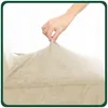 Stuhlhusse - Kaschmirfarbe - 4 Stück - Samt - Bezug für Produktbild-Vorschau 4