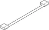 Kludi Badetuchhalter A-XES 650 mm chrom Produktbild-Vorschau 2