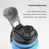 Linnuo Edelstahl Trinkflasche Kinder Sportflasche 600ml, Produktbild-Vorschau 4