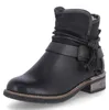 Rieker  Damenschuhe Stiefeletten Reißverschluss Schwarz Productafbeelding-voorbeeld 4