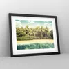 Gerahmtes Poster - Schwarzer Rahmen - Natur Strand Palmen - Produktbild-Vorschau 8