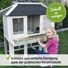 zooprinz Hasenstall Stadtvilla wetterfestes Bitumendach Produktbild-Vorschau 5