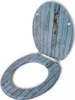 Sedile per WC Sedile per WC in legno MDF design Anteprima dell’immagine prodotto 11