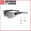 A pair of UVEX sports sunglasses with multiple lens color options displayed below. Anteprima dell’immagine prodotto