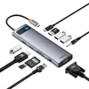 Baseus 11-in-1 Power Delivery USB-C HUB Grau Produktbild-Vorschau 1