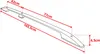 Dachreling VOLKSWAGEN CADDY KURZ STANDARD AB 2003-2020 Produktbild-Vorschau 4