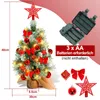 TolleTour Mini kerstboom, kunstmatige kerstboom, kerstboom Productafbeelding-voorbeeld 2
