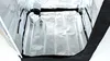 Interior view of a grow tent with reflective silver lining. Produktbild-Vorschau