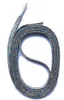 SNORS Glitzer Schnürsenkel flach - SCHWARZ - 5mm - 130cm Produktbild-Vorschau 1