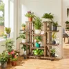 Yaheetech Pflanzenregal Blumenregal Outdoor Blumentreppe Produktbild-Vorschau 3