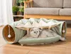 Tierbett Katzentunnel Mit Schlafplatz,Faltbar,Super Produktbild-Vorschau 11