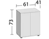 JUWEL Aquarium Unterschrank SBX Lido 120, 61 x 41 x 73 cm, Produktbild-Vorschau 5