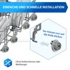 Korbrollen Set 8 Stk passend wie Bosch 00611475 für Produktbild-Vorschau 3