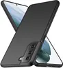 A black phone case is shown from a diagonal angle, with a smartphone visible underneath. Produktbild-Vorschau