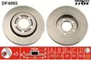 TRW Bremsscheiben (2 Stück) Hinterachse DF4065 Produktbild-Vorschau 1