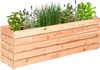 Pflanzkübel Holz "Modulo" aus naturbelassener Lärche Produktbild-Vorschau 2