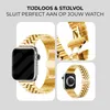 Strap-it Apple Watch Jubilee Stahlband (Gold) Produktbild-Vorschau 7