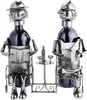 BRUBAKER Porte-bouteilles Couple marié Métal Sculpture Voir les images du produit 2