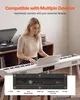 VEVOR Cyfrowe pianino z 88 półważonymi klawiszami Podgląd zdjęcia produktu 6