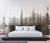 Tadessi Fototapete | Stadt | 4.00 m x 2.70 m | Weiß | Grau Produktbild-Vorschau 3