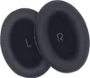 A pair of black ear pads for headphones. Voir les images du produit