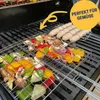 Best Sporting Grillkorb mit Holzgriff I 27 x 24 x 3 cm I Produktbild-Vorschau 3